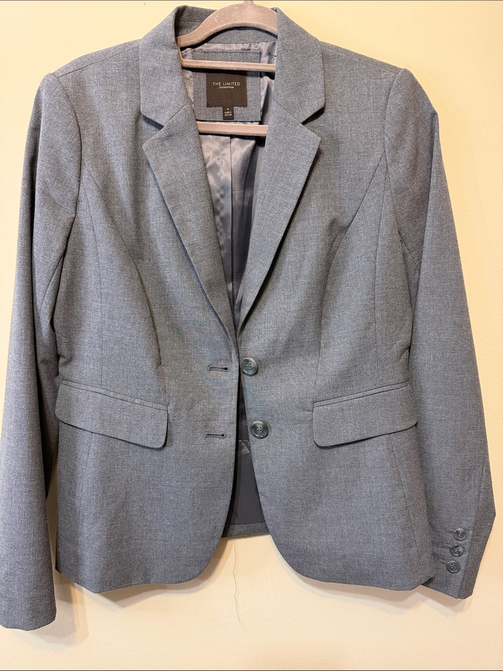 The Limited Gray Tailored Women's Blazer 2396